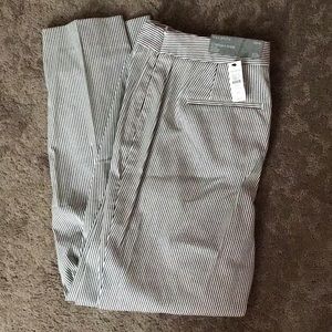 Black and White Ankle Pants